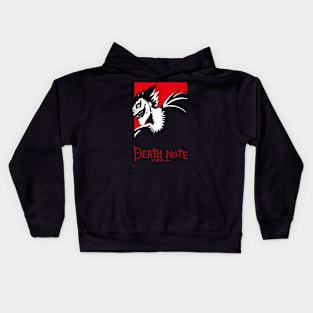 Manga Minimal Death Demon Kids Hoodie